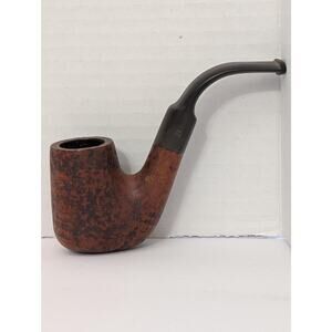 Vintage Barontini Cortina 367 Italy Rusticated Briar Pipe Bent Billiard